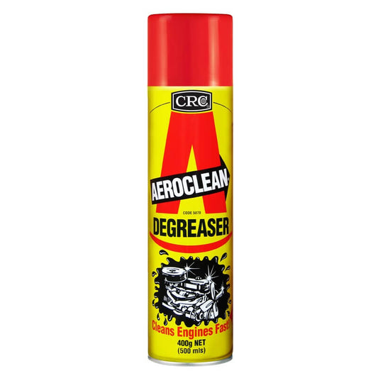 CRC Aeroclean Degreaser – Cleans Engines Fast 400g NET (500mls) 5070