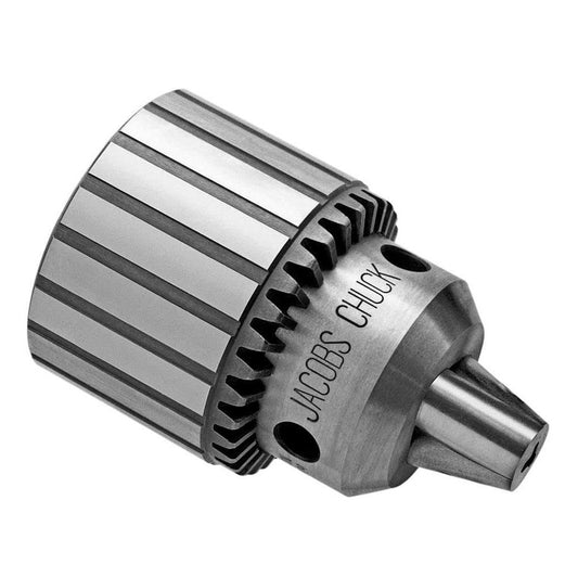 Jacobs 6223 3A Fluted Heavy Duty Drill Chuck, 1/8 to 5/8 in Capacity, 3JT Mounting, Plain Bearing, K3