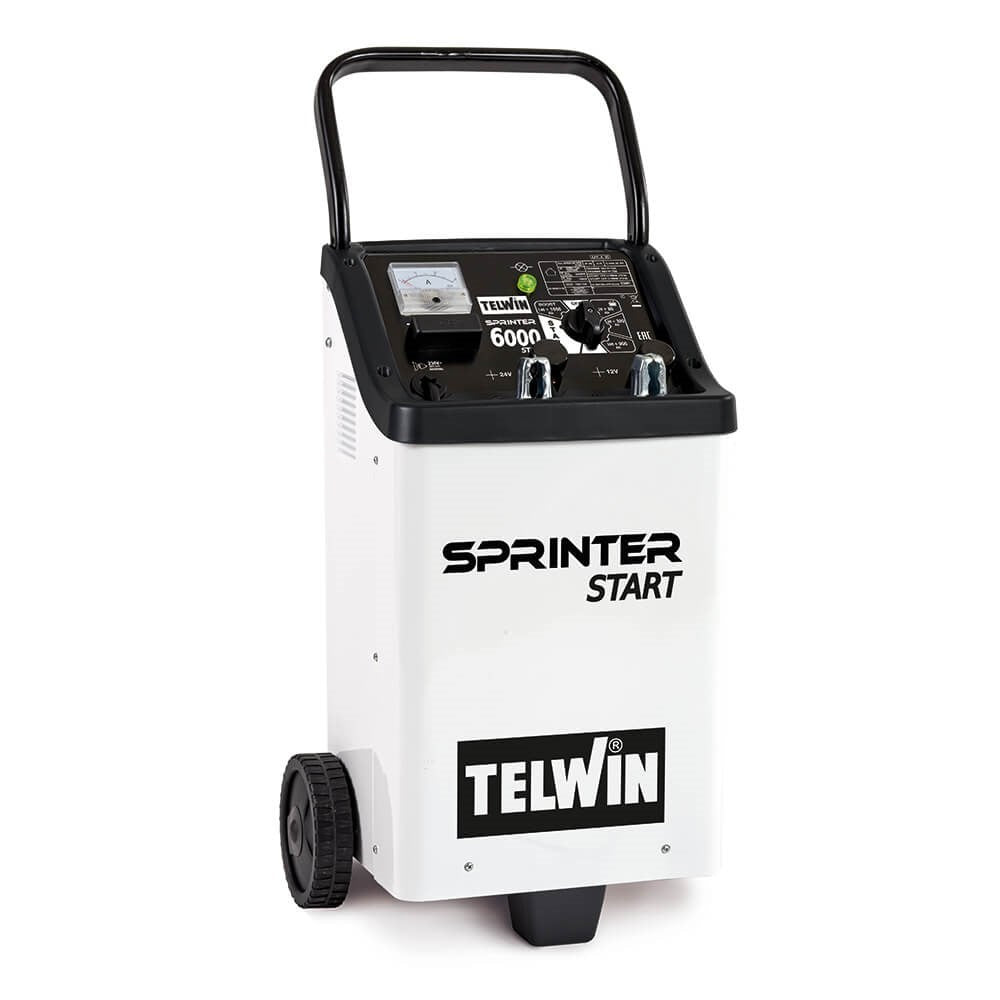 Telwin SPRINTER6000 Battery Charger & Starter SPRINTER 6000 START 230V 12V-24V 90Amps 829753