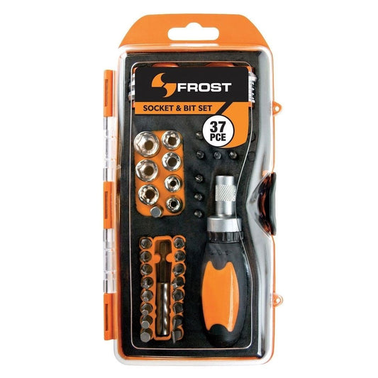 Frost 92462 by Sutton Tools 37 Piece Socket & Bit Set