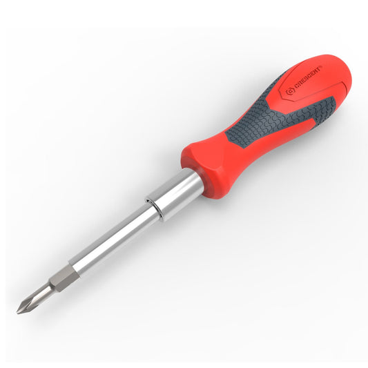 Crescent CMBD1 Quick Convert Multi-Bit 7-In-1 Nut Driver